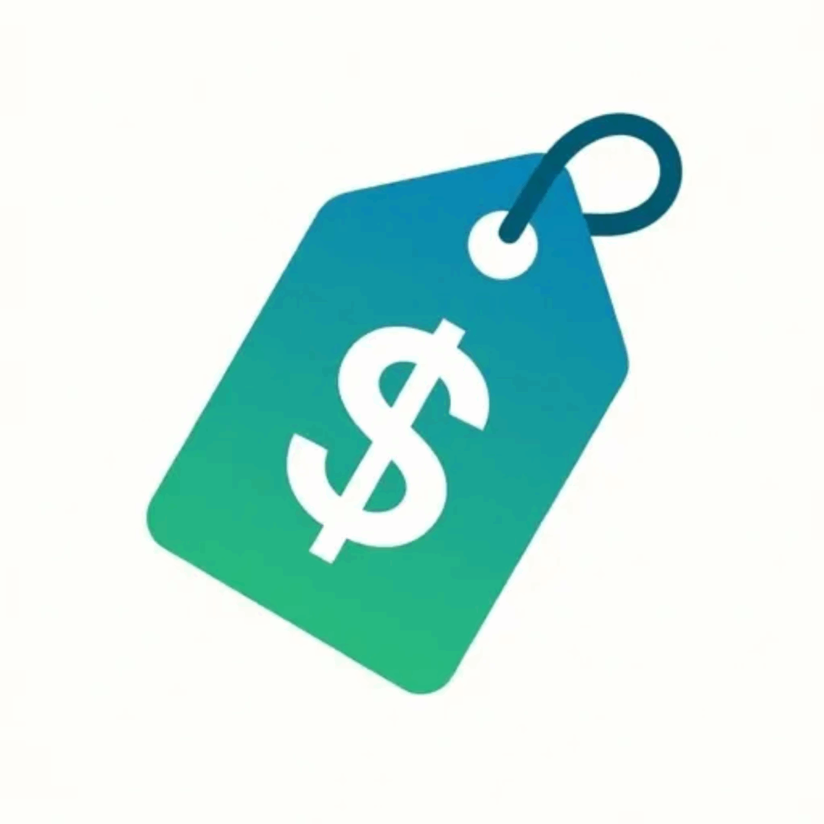 Price tag icon with dollar sign for affordable CCTV packages.