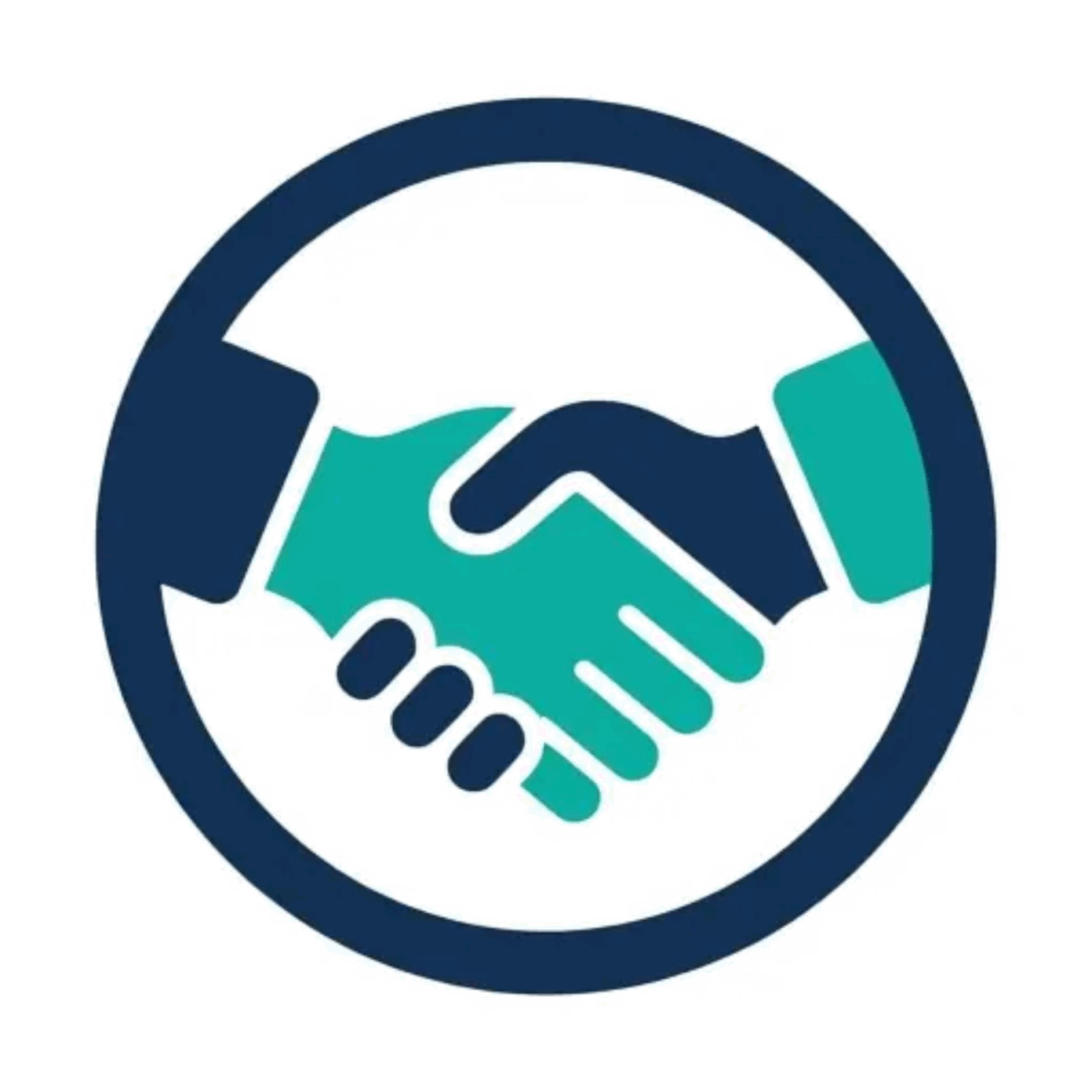 Handshake icon symbolizing after-sales support and warranty.